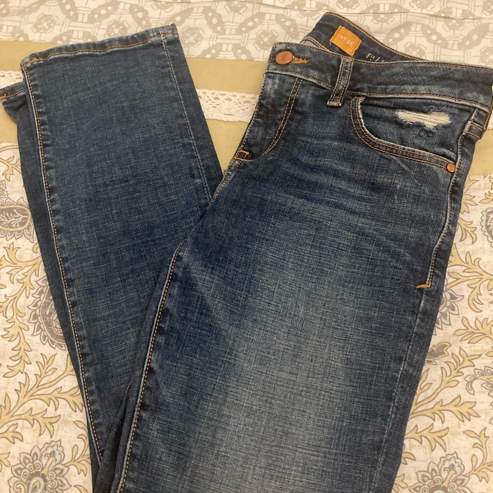 Anthropologie Women's Blue Slim Jeans